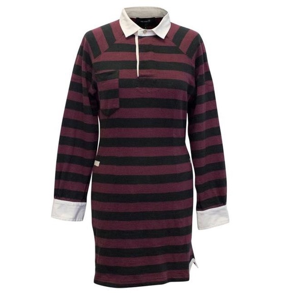 Isabel Marant “Grady” Striped Rugby Tunic Dress - Vint Sz 3 *As seen on RIHANNA* - Picture 4 of 10